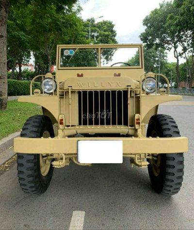 Jeep Willyn Vàng cát