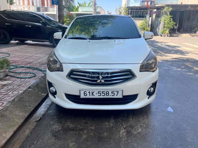 Mitsubishi Attrage 2016 Trắng Số Tự Động
