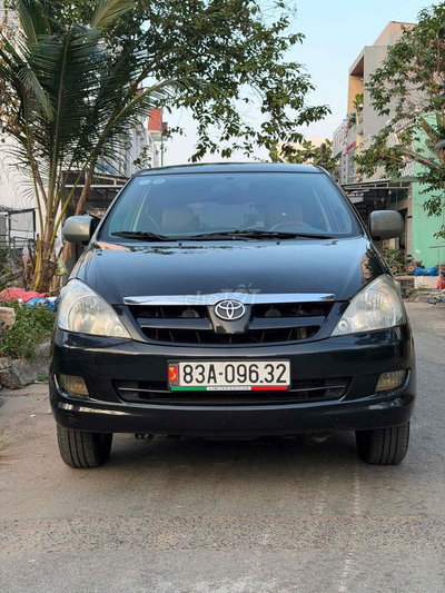 Toyota Innova 2007 G 260000 km Đen