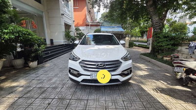 Hyundai Santafe 2017 Trắng chính 1 đời chủ