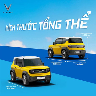 VinFast VF3 Sẵn Xe Giao Ngay Thủ Tục Nhanh Gọn