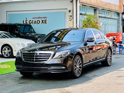 Mercedes-Benz S400 Lên Form S450 Nâu Ruby