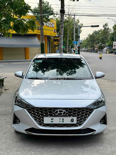 Hyundai Accent 2021 Bạc 63.000km chuẩn không lỗi