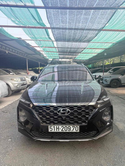 Hyundai SantaFe 2019 Premium 41.000 km Đen
