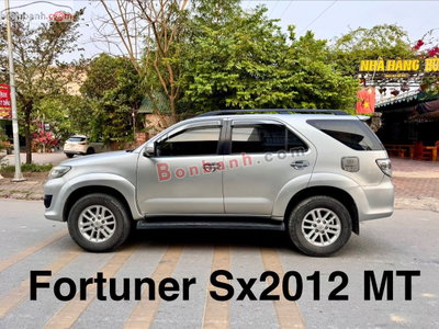Xe Toyota Fortuner 2.5G 2012