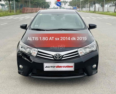 Toyota Altis 2014 1.8G AT Đen