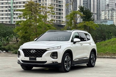 Hyundai Santafe 2019 2.4L Trắng