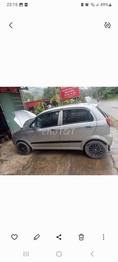 Chevrolet Spark Van 2015 Bạc