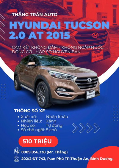 Hyundai Tucson 2015 - 88000 km