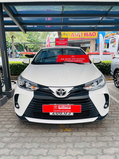 Toyota Vios 2021 E CVT Trắng