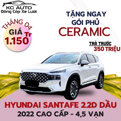 Hyundai Santa Fe 2022 2.2D Cao cấp