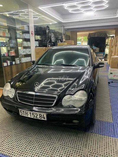 Mercedes C180k 2004 Đen