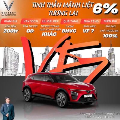 VF7 PLUS + ECO ưu đãi Cuối Tháng LH ngay