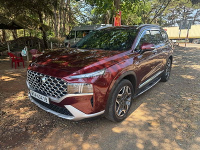Hyundai Santa Fe 2021 Xăng 44000 km Đỏ