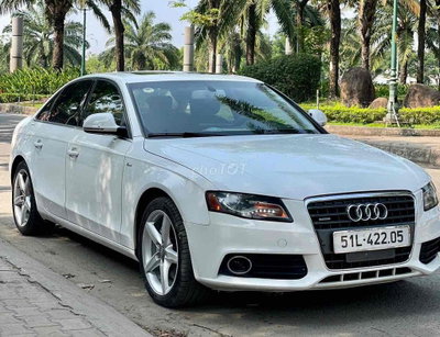 Audi A4 2008 bản full 2.0 máy TFSI Trắng