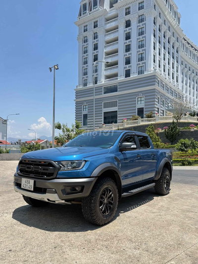 Ford Ranger Raptor 2021 Xanh