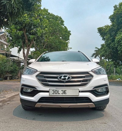 Hyundai Santafe 2018 Trắng