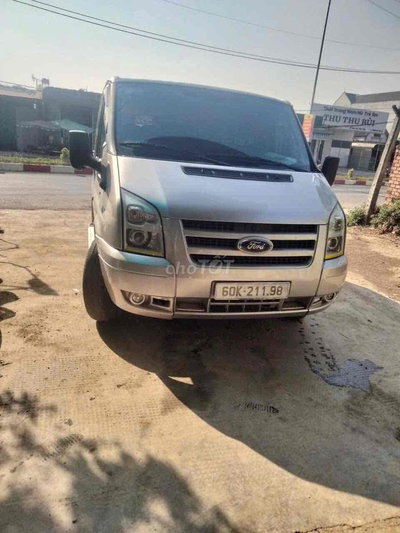 Ford Transit 2007 9 chỗ Bạc ô tô con k niên hạn
