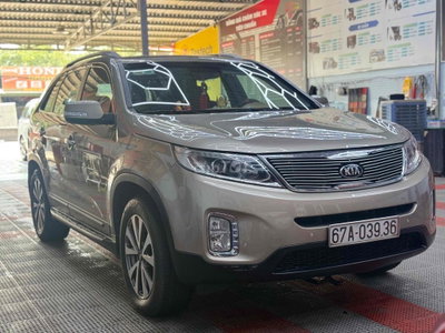 Kia Sorento 2015 Vàng cát xe gia đình nguyên zin
