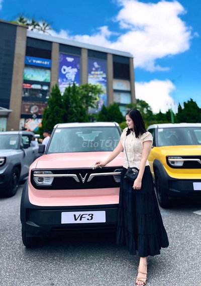Xe điện Vinfast VF3 Hồng phấn xe giao nhah giá tốt