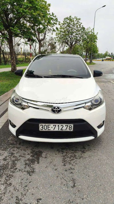 Toyota Vios 2017 E màu Trắng