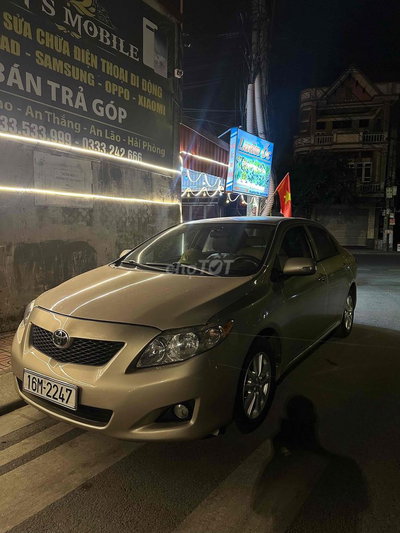 Toyota Altis 2009 100000 km Vàng cát