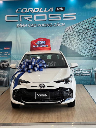 VIOS 2026 | Tặng 50% Thuế Trước Bạ
