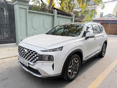Hyundai Santafe 2023 Bản Full Trắng