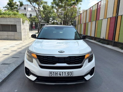 Kia Seltos Deluxe 2020 Trắng 58000km - Xe gia đình