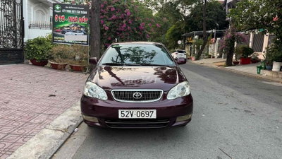 Toyota Corolla Altis 2002 1.8G MT Đỏ mận