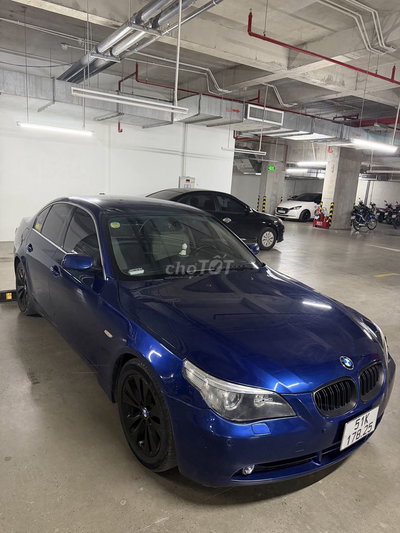 BMW 525i 2004 Xanh