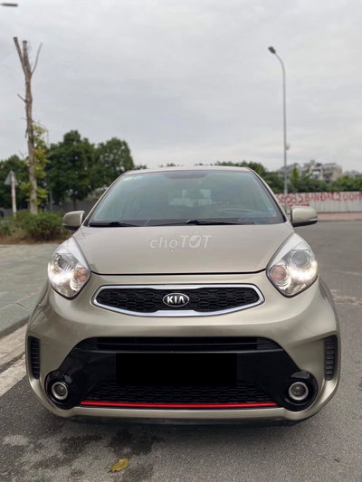 Kia Morning Si 2017 số sàn màu xám