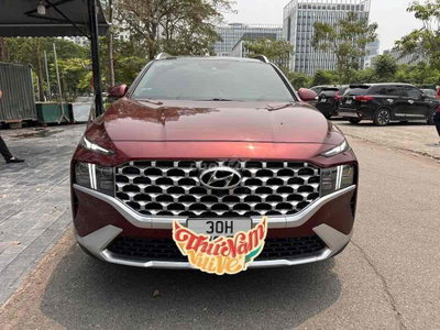 Hyundai Santafe 2022 Full dầu Pre 60240 km Đỏ