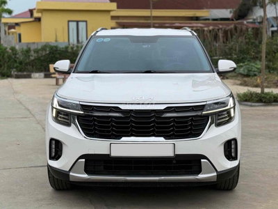 Kia Seltos 2024 Luxury 18.000 km Trắng