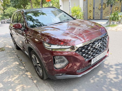 Hyundai Santafe 2019 Bản Full Đỏ