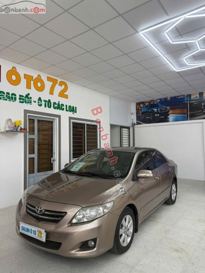 Xe Toyota Corolla altis 1.8G AT 2009