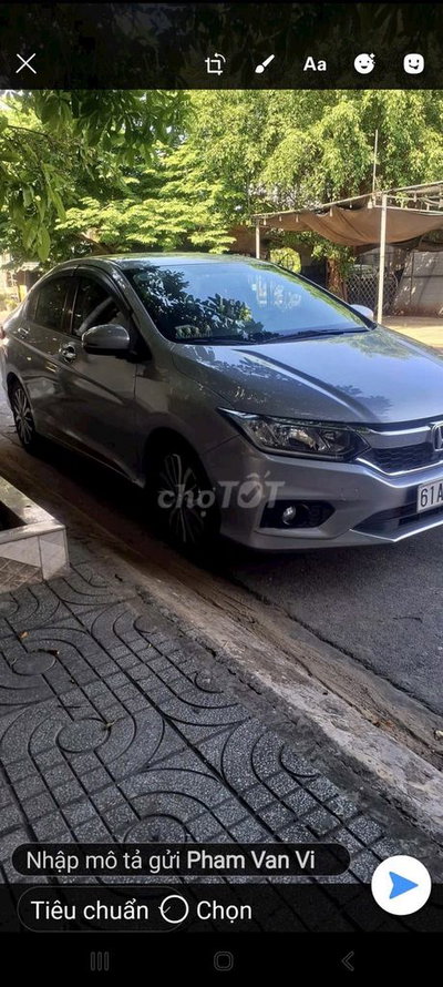 Honda City 2019 Bản thường Bạc