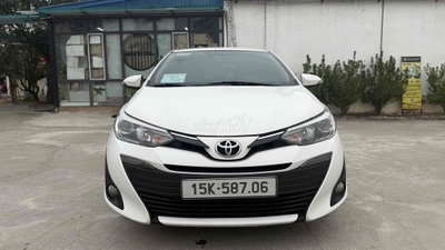 Toyota Vios G 2019 zin từ cò hỗ trợ bank