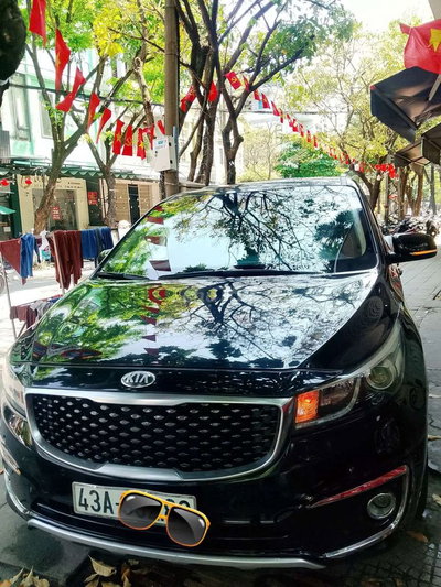 KIA Sedona 2018 Full Xăng 245000 km Đen