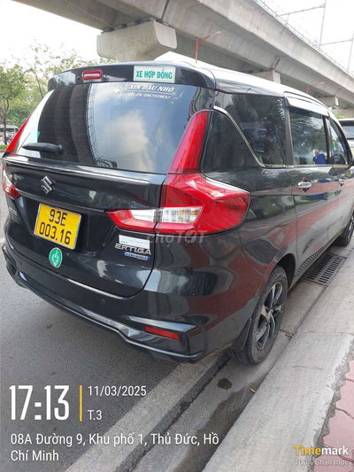 Suzuki Ertiga Hybrid 2022 Tự động 116000 km Đen