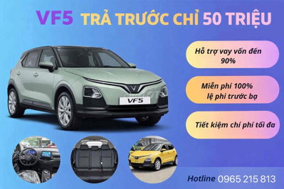 VinFast VF5 2026 - Trả trước thấp- Hỗ trợ nợ xấu