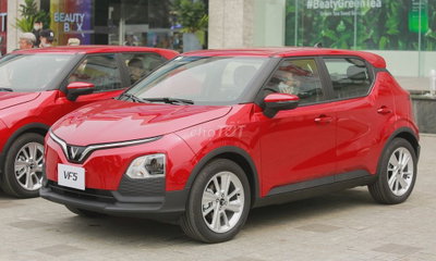 VinFast VF 5 Plus màu Đỏ