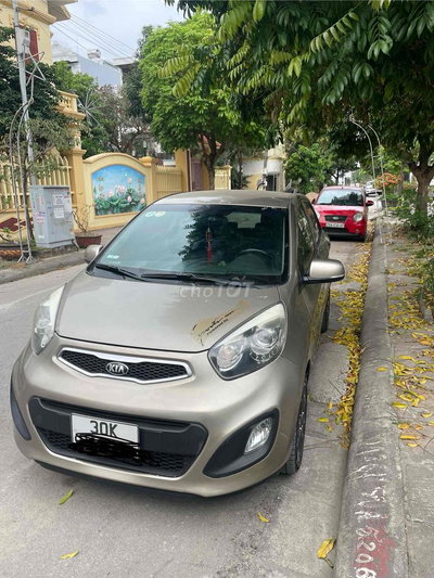 Kia Morning 2014 Bản S Vàng cát