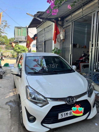 Toyota Wigo 2019 Full option Trắng