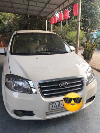 KIA Gentra 2007 Trắng Đã sử dụng