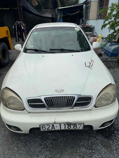 Daewoo Lanos màu Trắng , xe 9 chủ kí công chứng