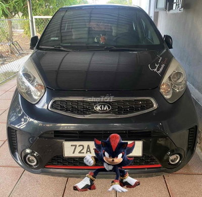 Kia Morning 2017 AT 66000 km Đen