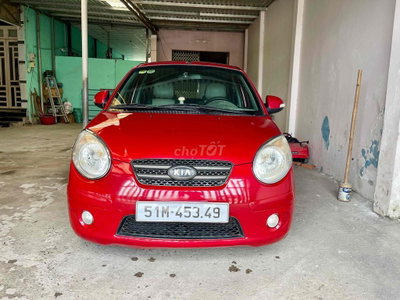 Kia Morning 2009 Tự động Đỏ