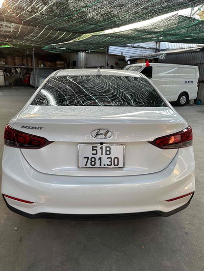Hyundai Accent 2020 Trắng Số sàn biển xài Gòn