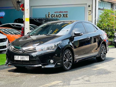 Toyota Corolla Altis 2016 2.0V Đen 51k km
